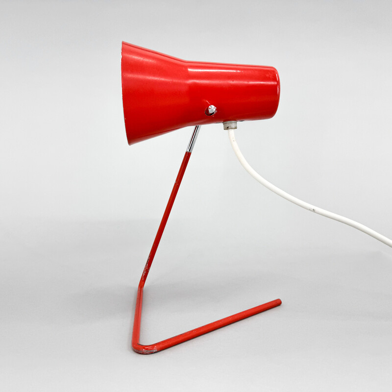 Vintage table lamp by Josef Hurka for Drupol, Czechoslovakia 1960