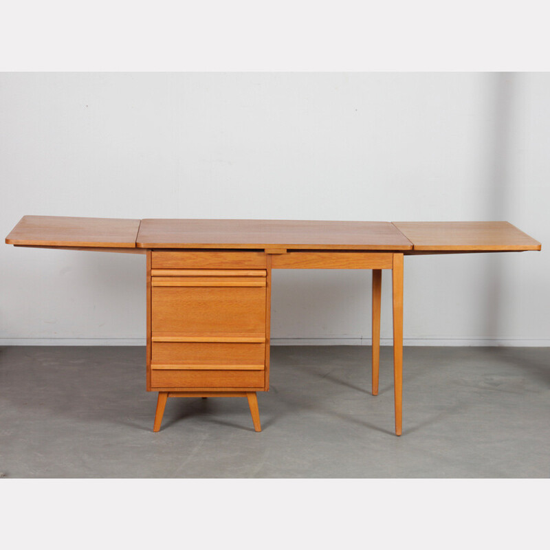 Vintage oak desk, 1960