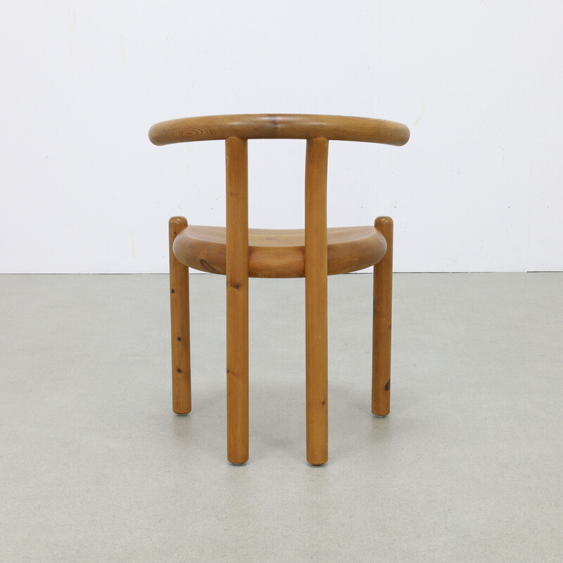 Set of 6 vintage pine dining chairs by Rainer Daumiller for Hirtshals Savvaerk, 1970