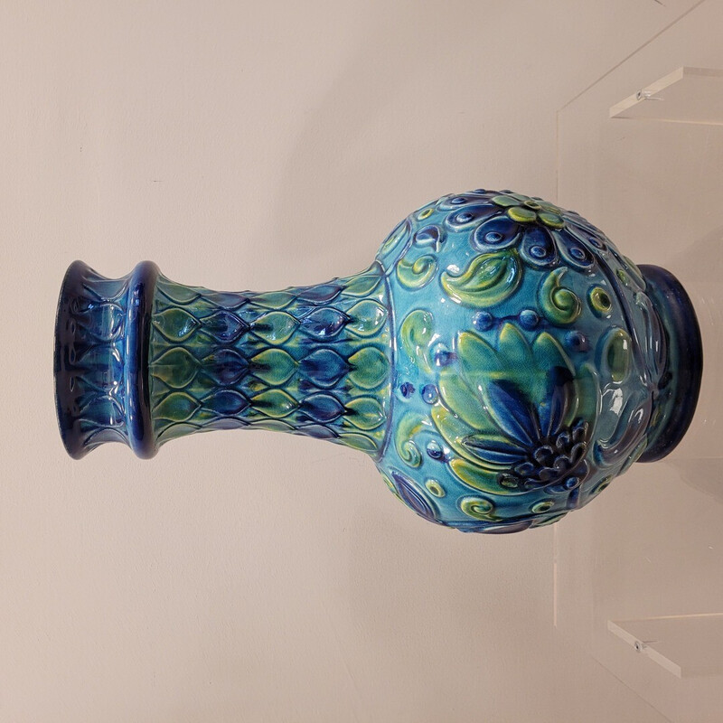 Vaso in ceramica vintage di Eduard Bay per Bay Keramik, Germania
