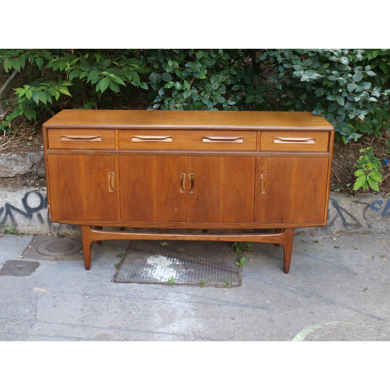 Teak G Plan sideboard with several drawers - 1960s