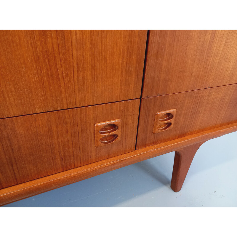 Vintage teak and melamine cabinet, 1960