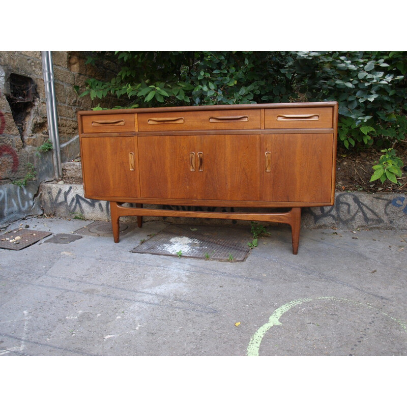 Teak G Plan sideboard with several drawers - 1960s