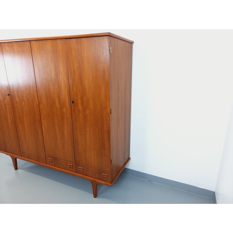 Vintage teak and melamine cabinet, 1960