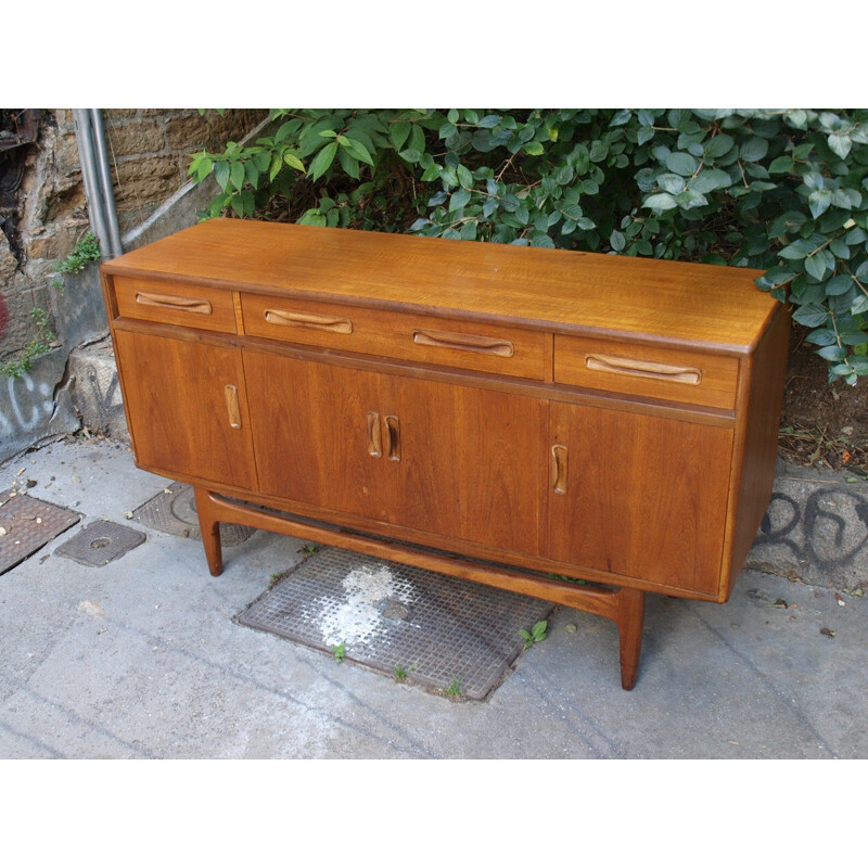 Teak G Plan sideboard with several drawers - 1960s