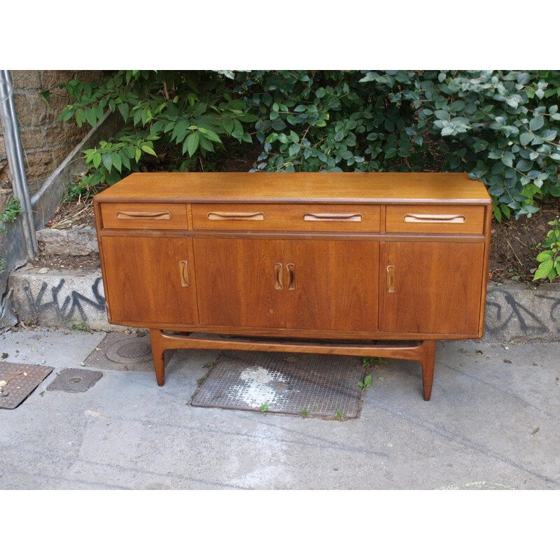 Teak G Plan sideboard with several drawers - 1960s