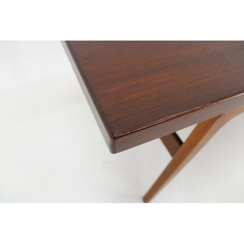 Vintage teak coffee table by Clausen and Son for Silkeborg, Denmark 1960