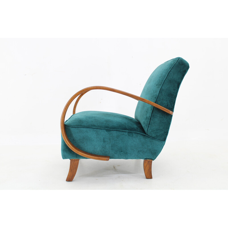 Vintage armchair by Jindrich Halabala, Czechoslovakia 1950