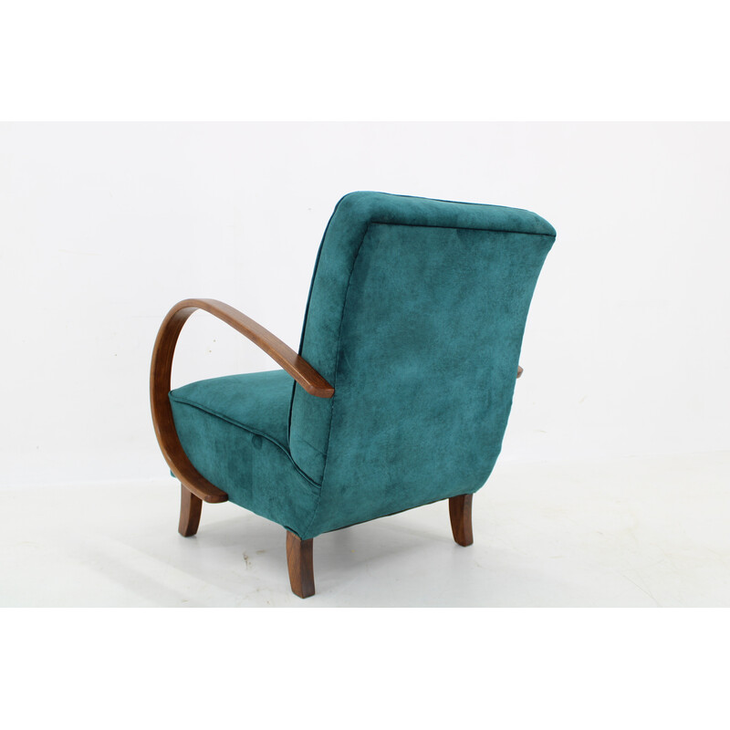 Vintage armchair by Jindrich Halabala, Czechoslovakia 1950