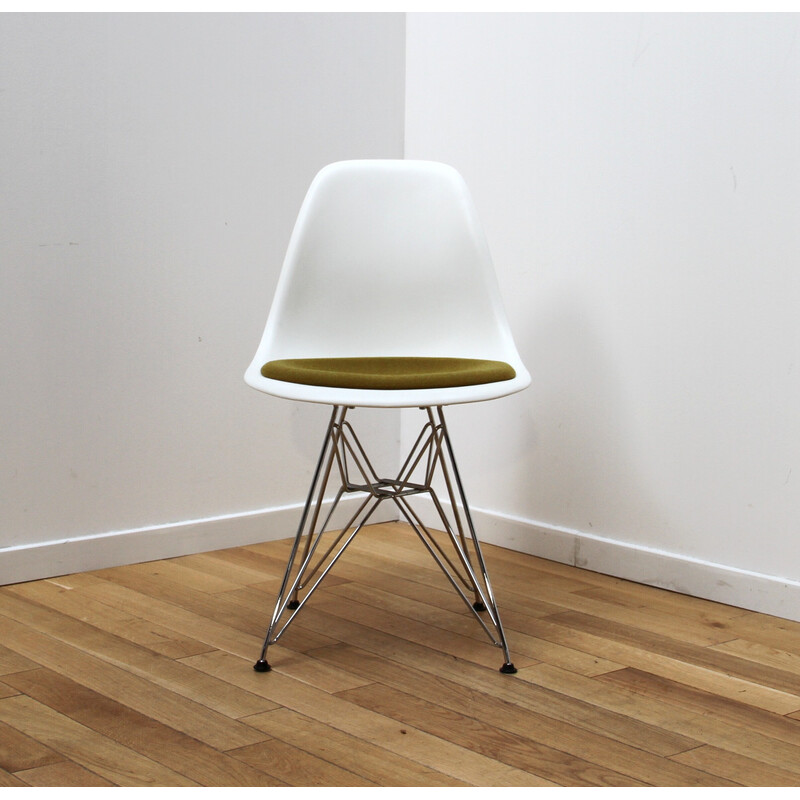 Vintage DSR chairs in chrome aluminum and plastic by Charles and Ray Eames for Vitra