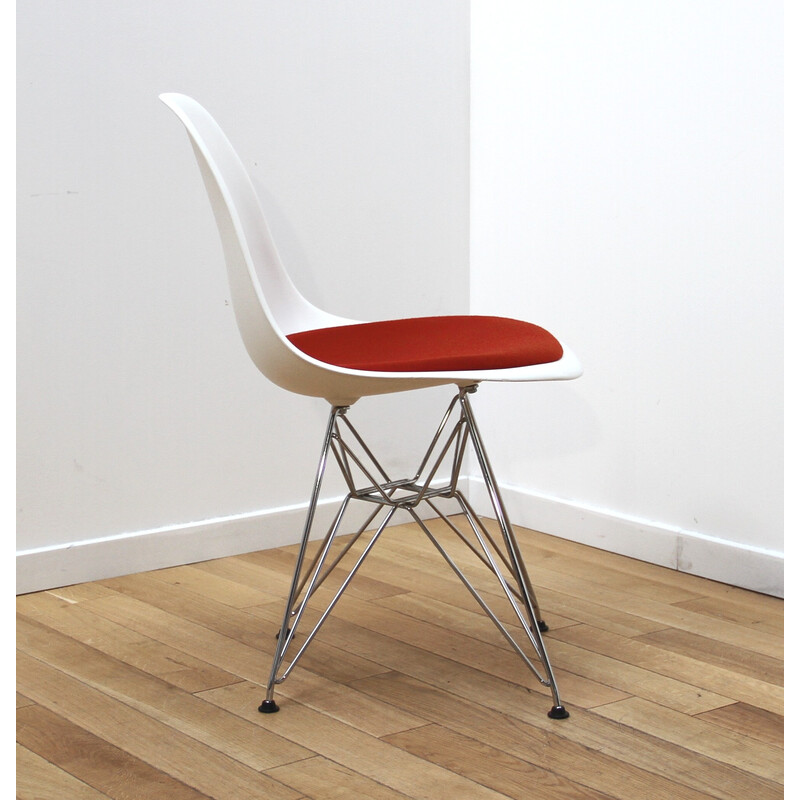 Vintage DSR Stühle aus verchromtem Aluminium und Kunststoff von Charles und Ray Eames für Vitra