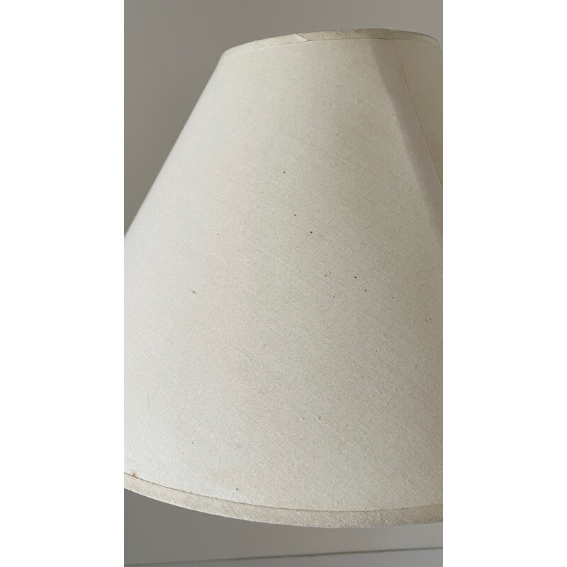 Vintage lamp in solid pine and fabric for Ikea, 1970