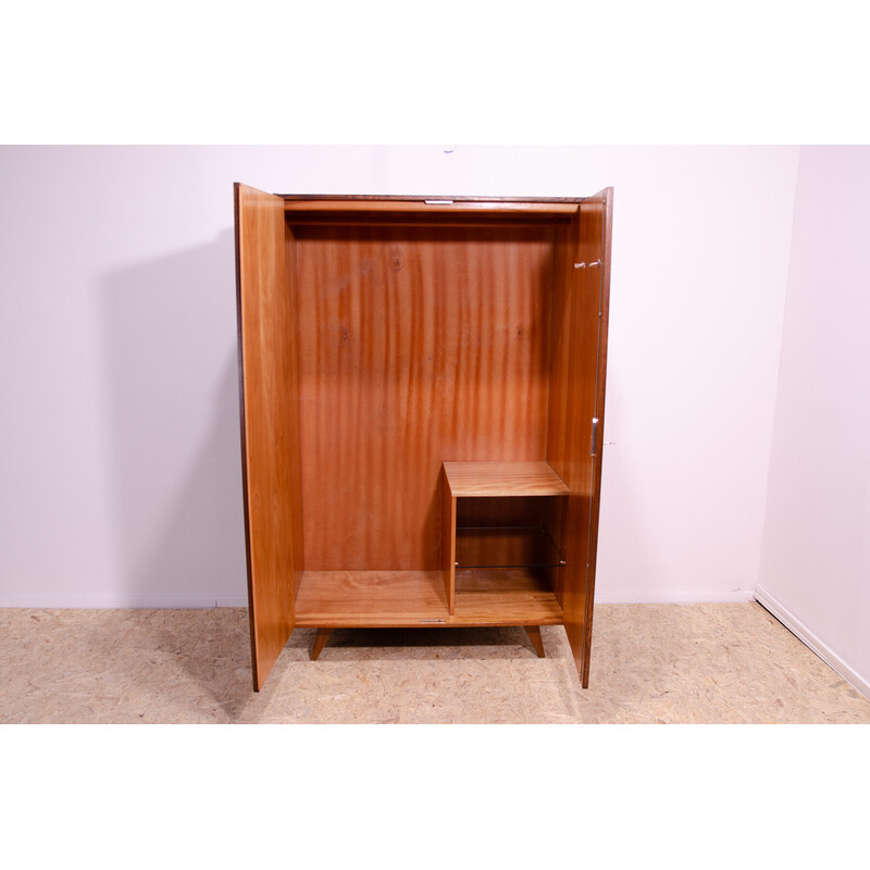 Vintage model U-450 oak cabinet by Jiří Jiroutek for Interiér Praha, Czechoslovakia 1960