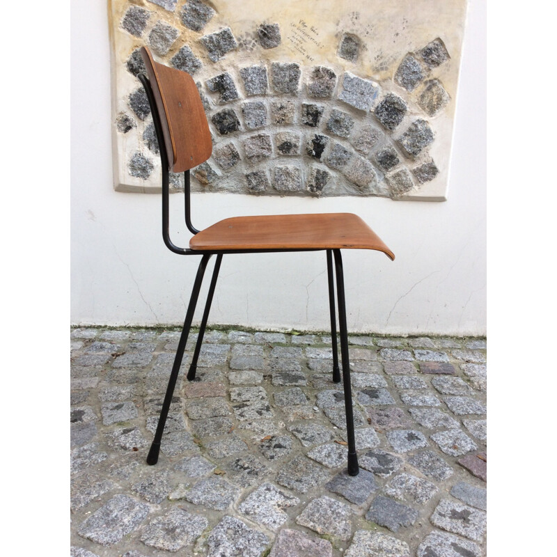 Set of 4 chairs by Andre Cordemeyer for Gispen - 1960s