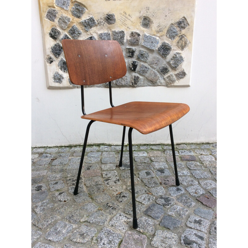 Lot de 4 Chaises de André Cordemeyer pour Gispen - 1960