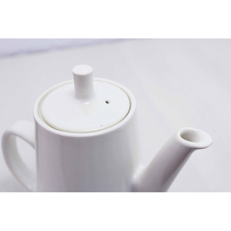 Vintage Teekanne Schale aus Kunststoff und Filz für Melitta