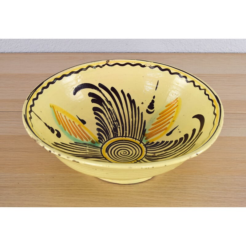 Vintage Lebrillo ceramic bowl, Spain