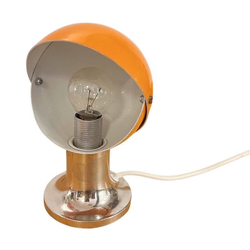 Vintage tafellamp type 6239 in chroomstaal van Egon Hillebrand voor Leuchtenfabrik Hillebrand, Duitsland 1960