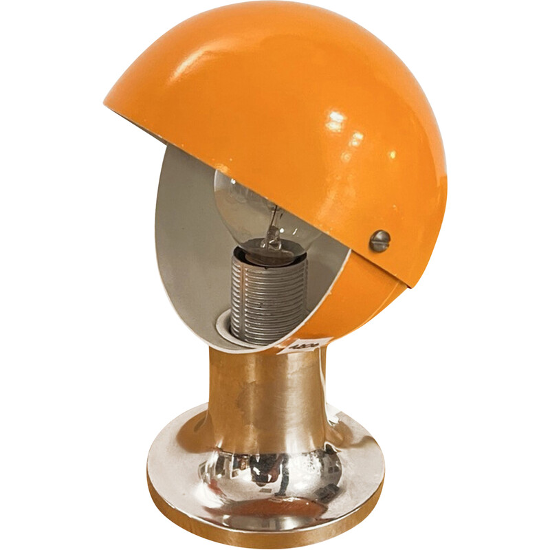 Vintage tafellamp type 6239 in chroomstaal van Egon Hillebrand voor Leuchtenfabrik Hillebrand, Duitsland 1960