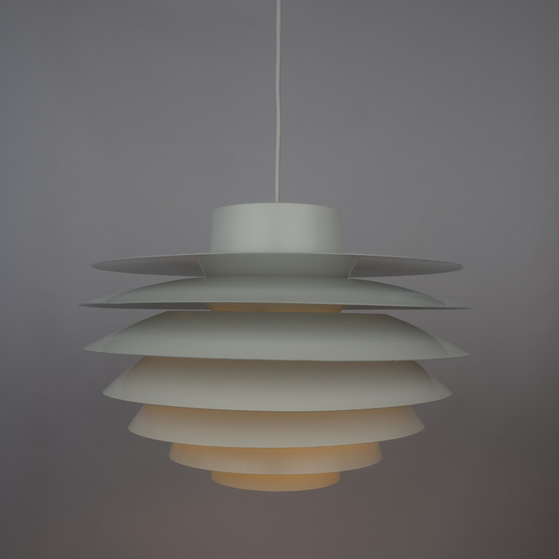 Vintage Verona pendant lamp by Svend Middelboe for Nordisk Solar, Denmark 1962