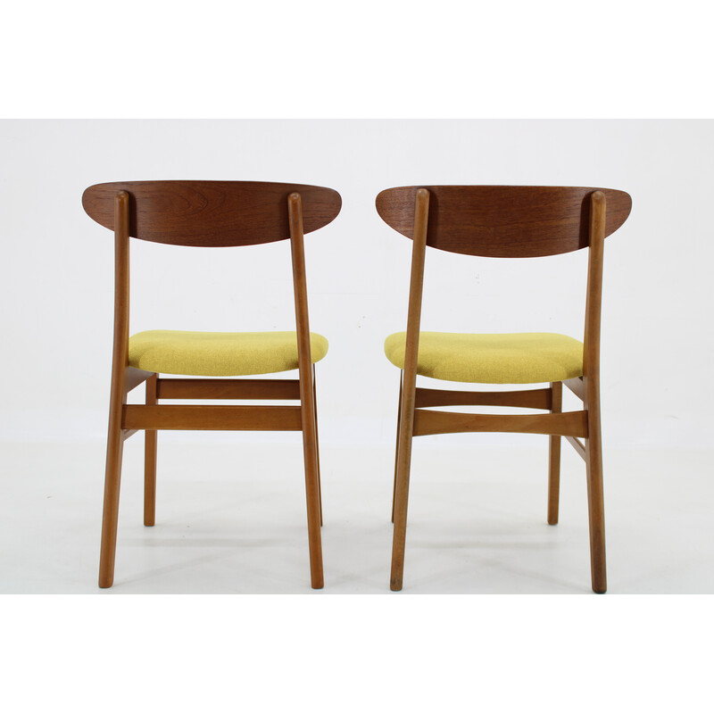 Pair of vintage teak chairs, Denmark 1960