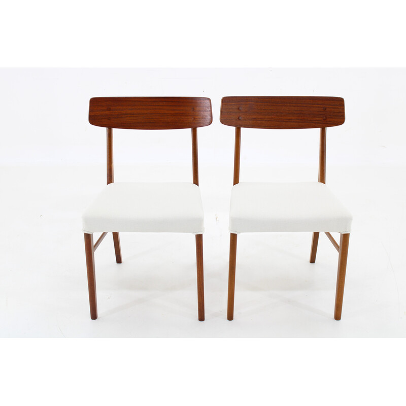 Pair of vintage teak chairs, Denmark 1960