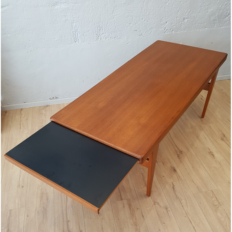 Danish teak coffee table by Johannes Andersen - 1960s