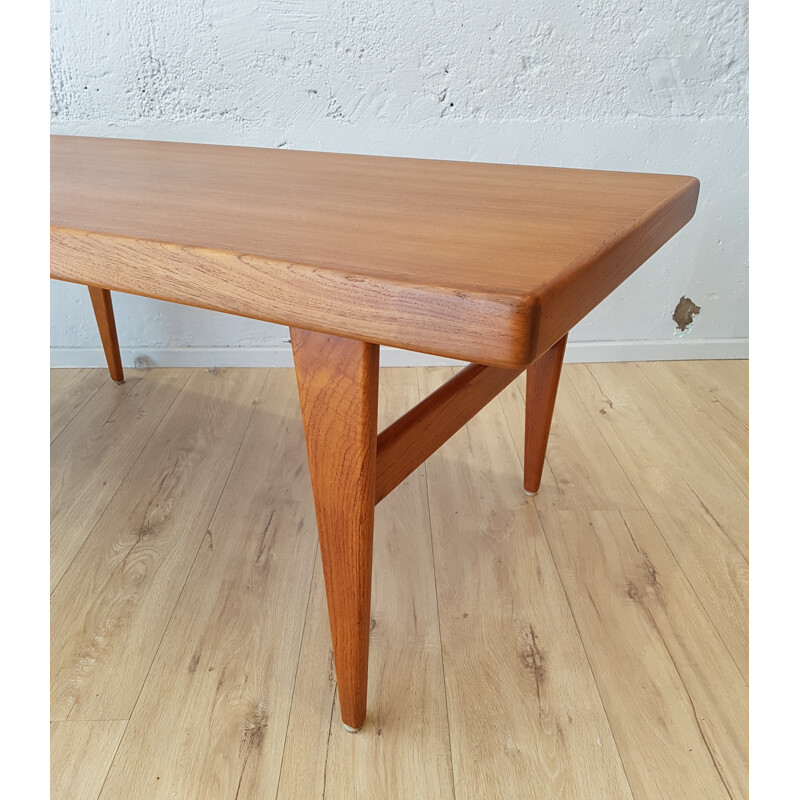 Danish teak coffee table by Johannes Andersen - 1960s