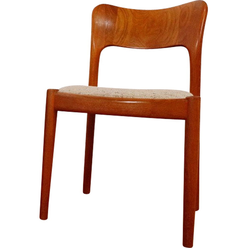 Pair of Danish teak chairs by Niels Kofoed for Hornslet Møbelfabrik - 1960s