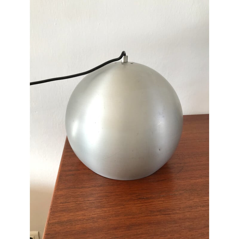 Lampadaire vintage en acier chromé et aluminium par Goffredo Reggiani, Italie 1970