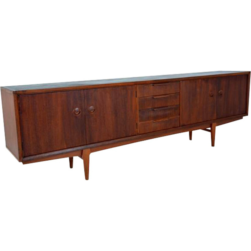 4 doors swedish teak sideboard - 1960s