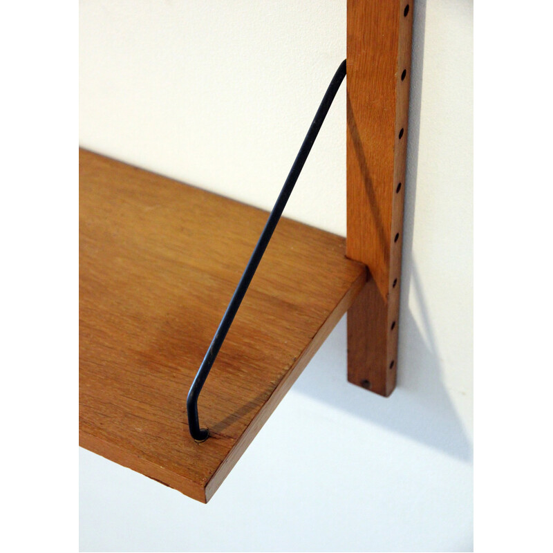 Vintage modular wall shelf by Poul Cadovius, Denmark 1960