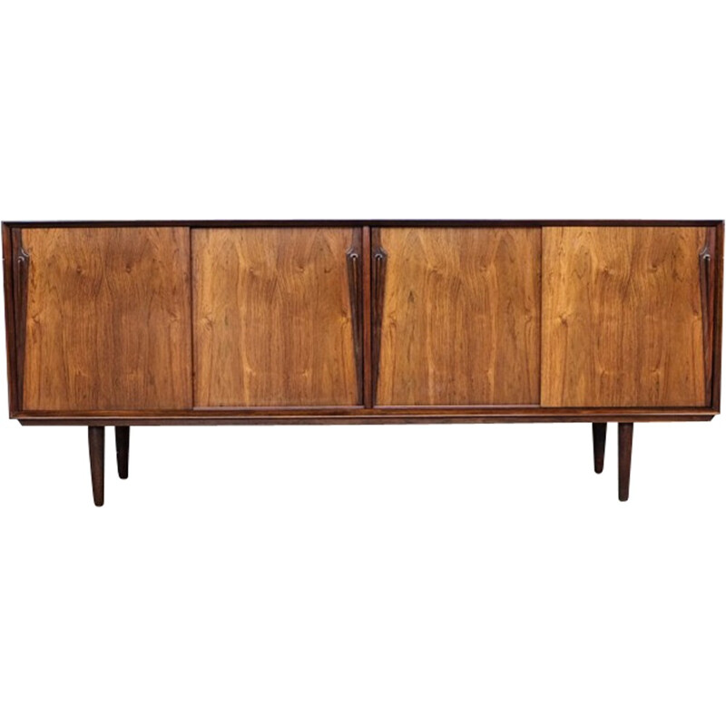 Compact sideboard in rosewood by Omann Jun - 1960s