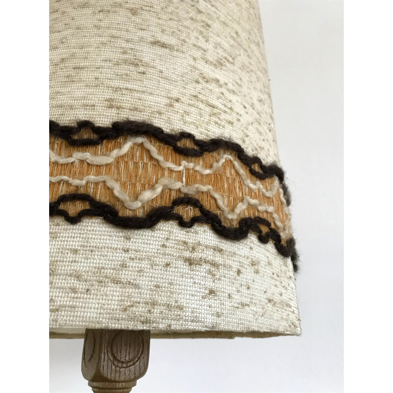 Vintage Marbach Leuchten floor lamp in fabric and polycarbonate, Germany 1970