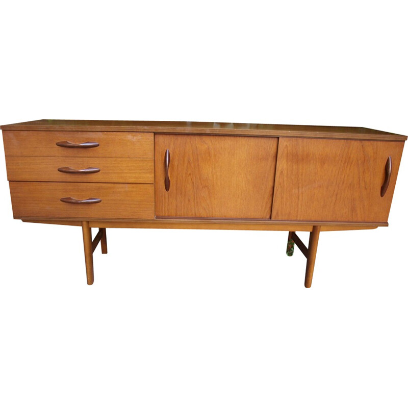 Teak sideboard mult-storage space - 1960s