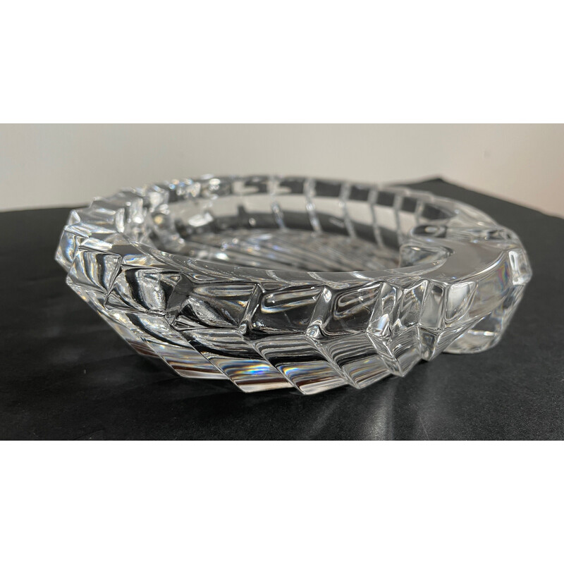 Vintage crystal ashtray