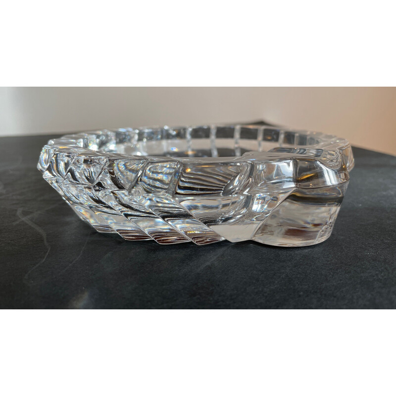 Vintage crystal ashtray