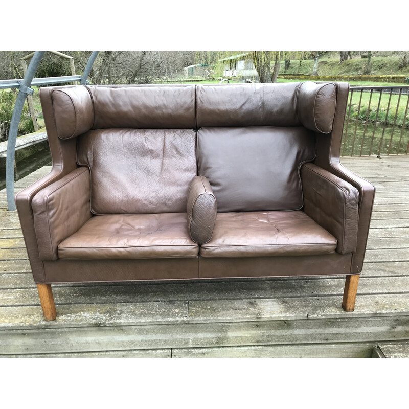 Vintage 2-Sitzer-Sofa Modell 2192 von Borge Mogensen für Fredericia, Dänemark