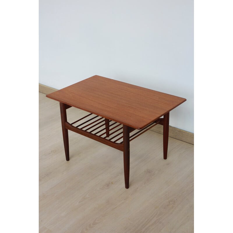 Vintage solid teak coffee table by Lb Kofod Larsen for G-Plan, UK 1960