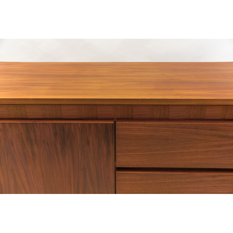 Vintage walnut sideboard, 1960