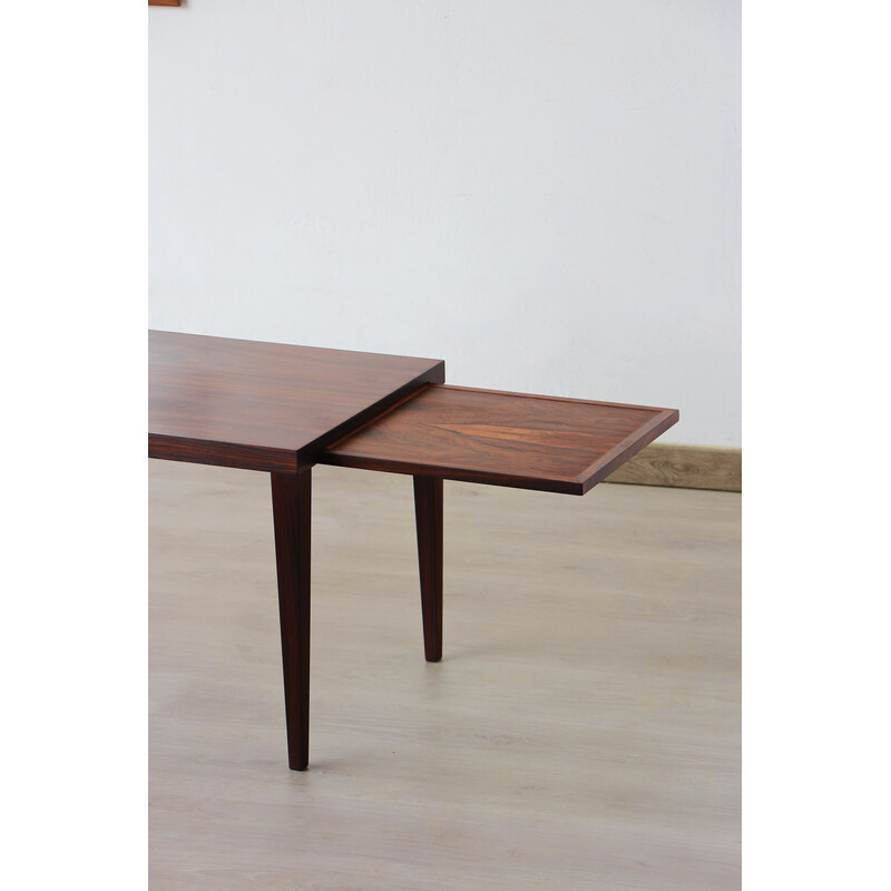 Vintage rosewood coffee table with double extension, Denmark