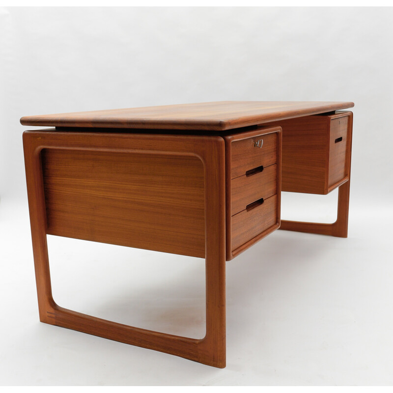 Bureau vintage en teck pour Dyrlund, Danemark 1960