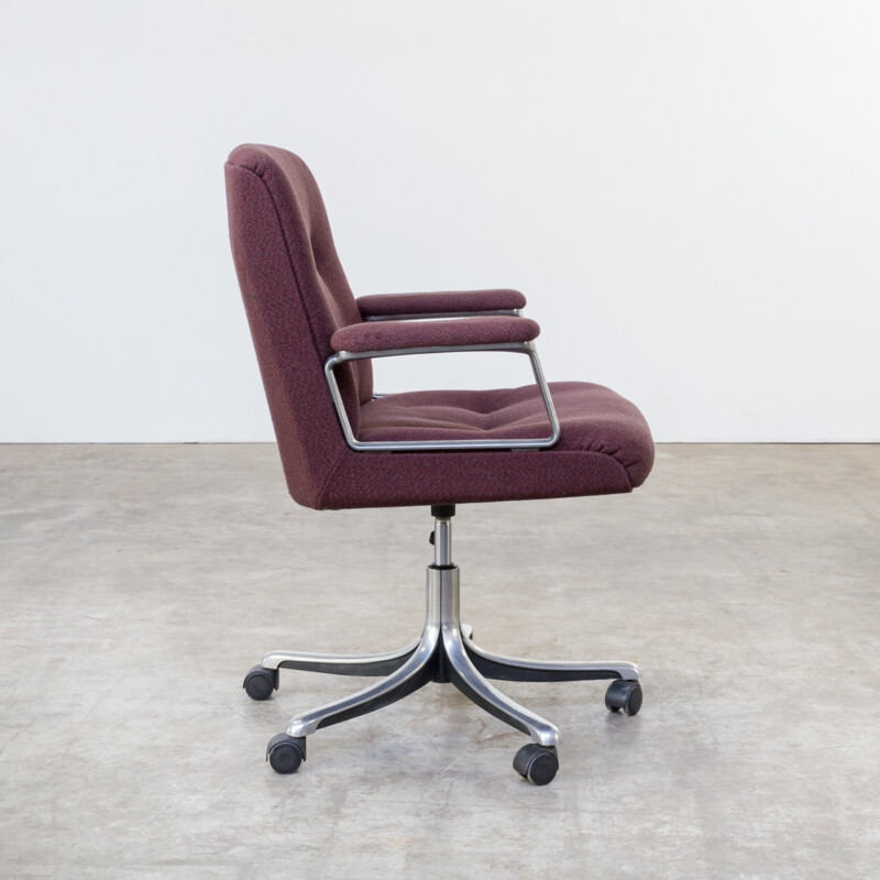 Mid century P128 Swivel Desk Chair by Osvaldo Borsani for Tecno - 1960s