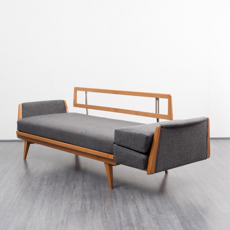 Grey daybed by Knoll Antimott - 1950s