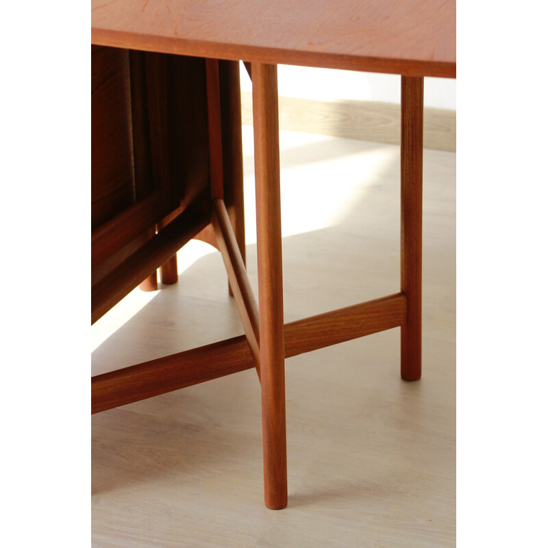 Vintage rectangular teak wood table for McIntosh, Scotland 1960