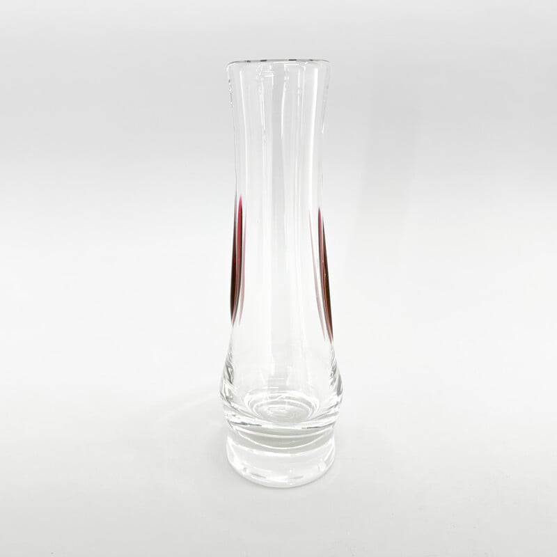Satz von 5 Gläsern von Jaroslav Tabara für Lednicke Rovne Glassworks, Tschechoslowakei 1970