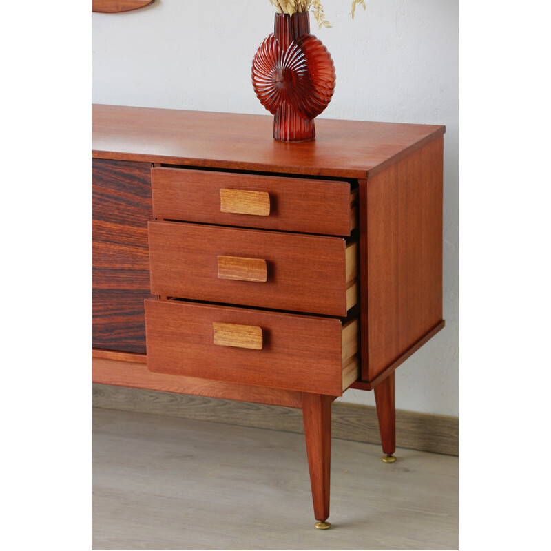 Vintage teak and rosewood sideboard, England 1960