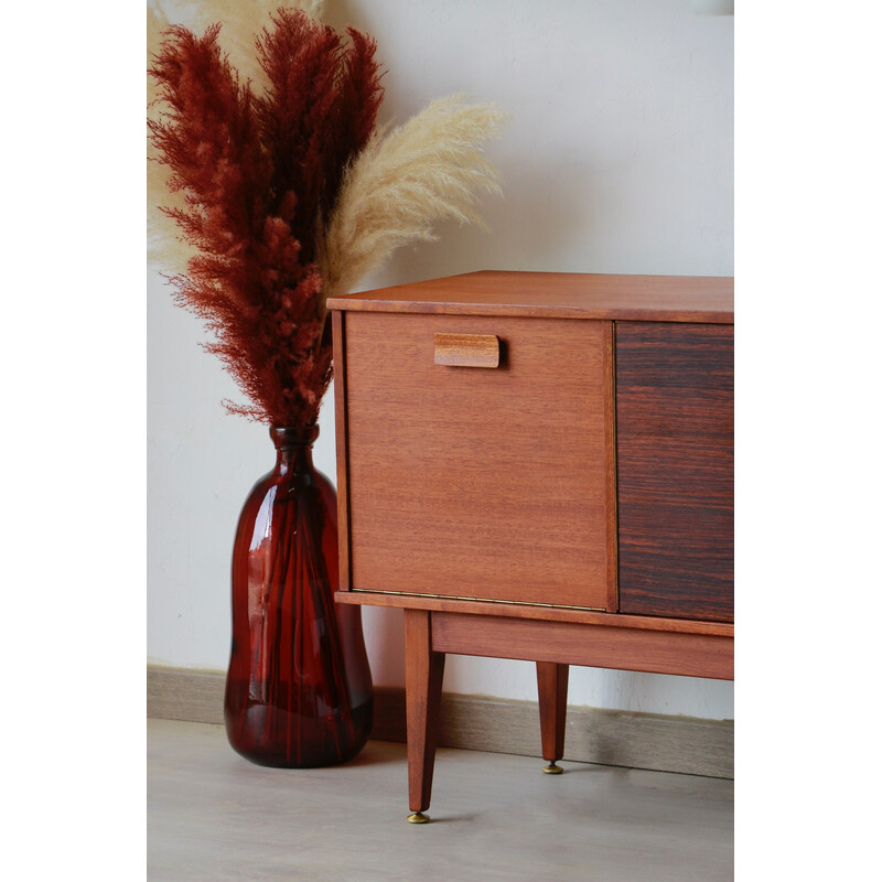 Vintage teak and rosewood sideboard, England 1960