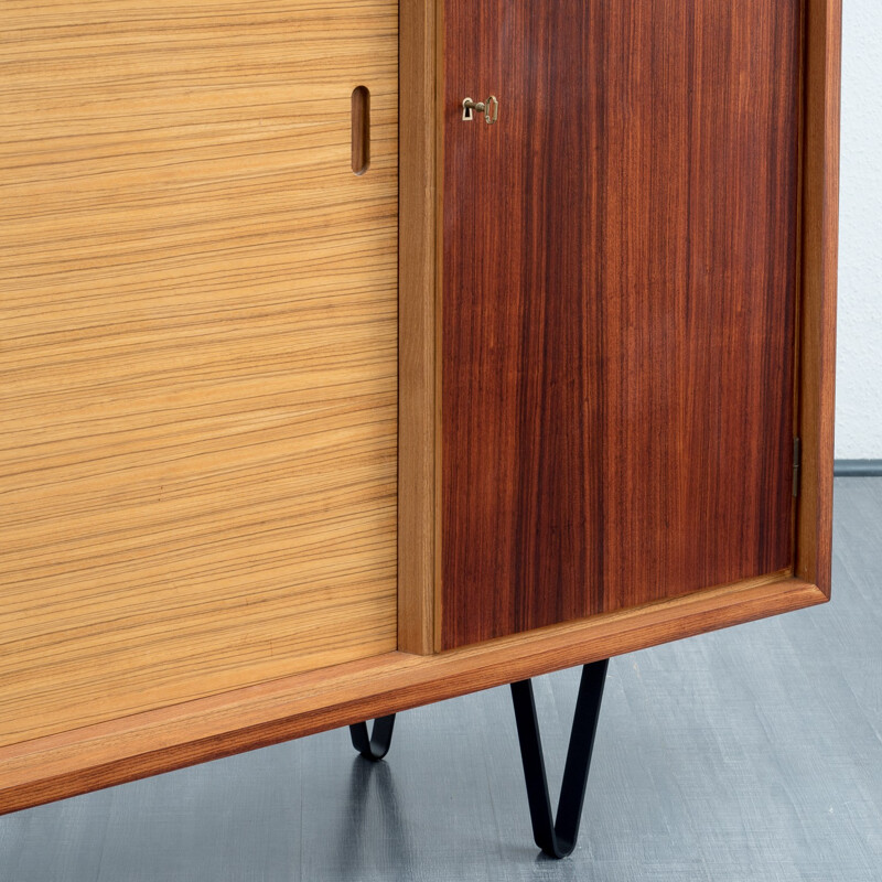 Mid century German highboard in rosewood - 1960s