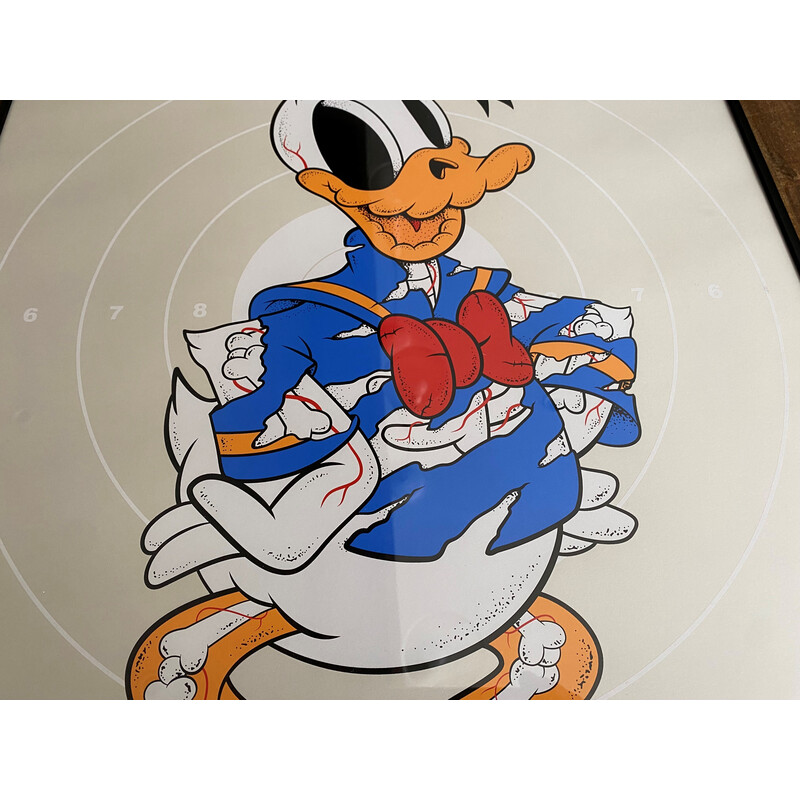 Tableau vintage "Creepy Duck", 2018